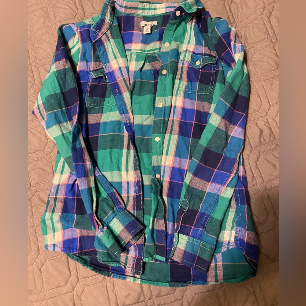 Girls Old Navy button up shirt